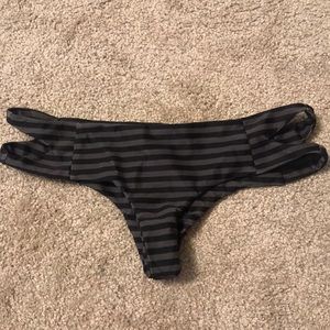 Citrine striped bottoms size small